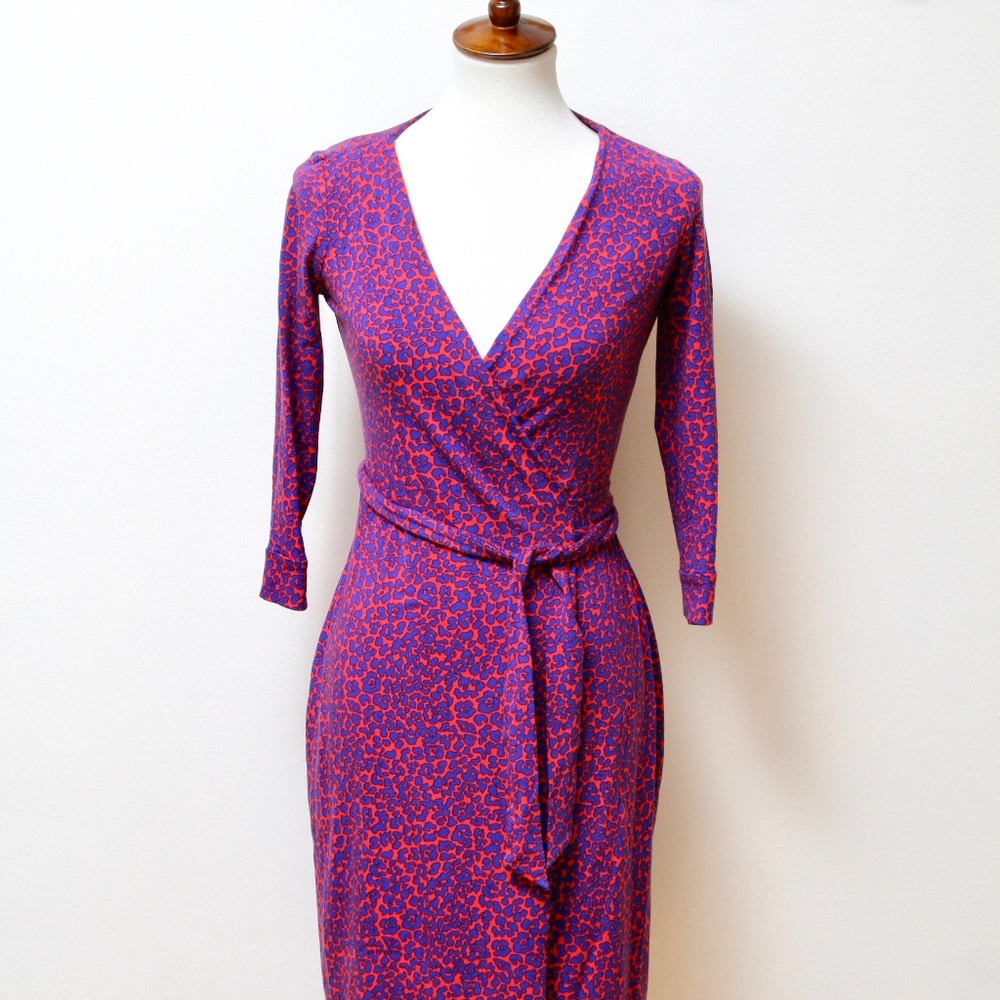 Diane Von Furstenberg Wrap Dress, Size 6